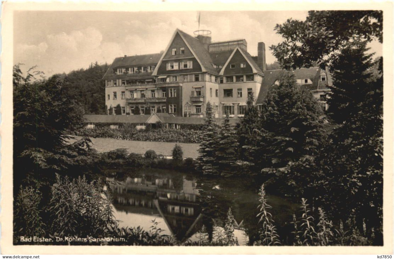 Bad Elster - Dr. Köhlers Sanatorium - Bad Elster