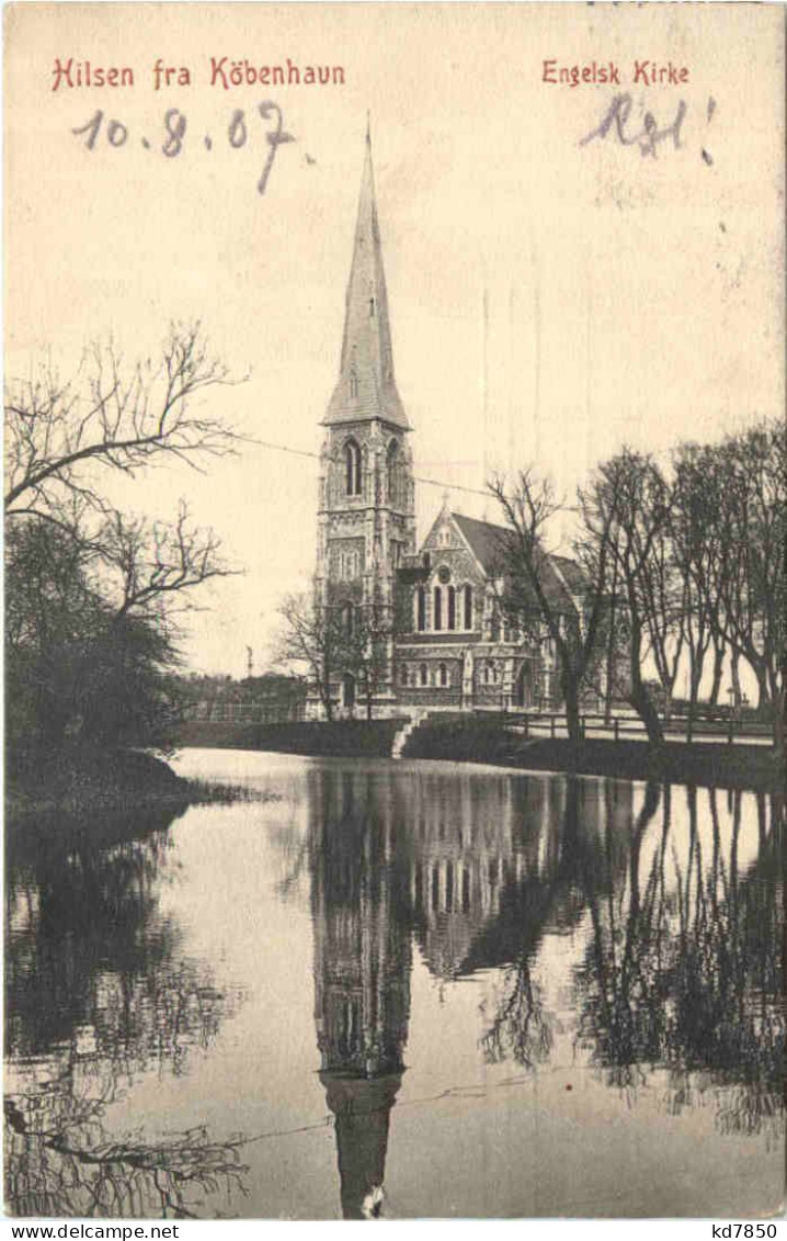 Hilsen Fra Kobenhavn - Engelsk Kirke - Denmark