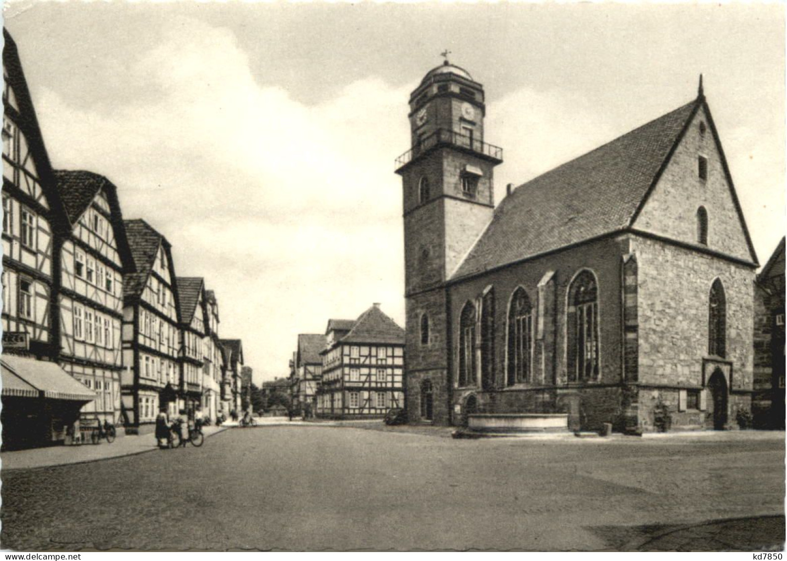 Rotenburg A. D. Fulda - Marktplatz - Rotenburg