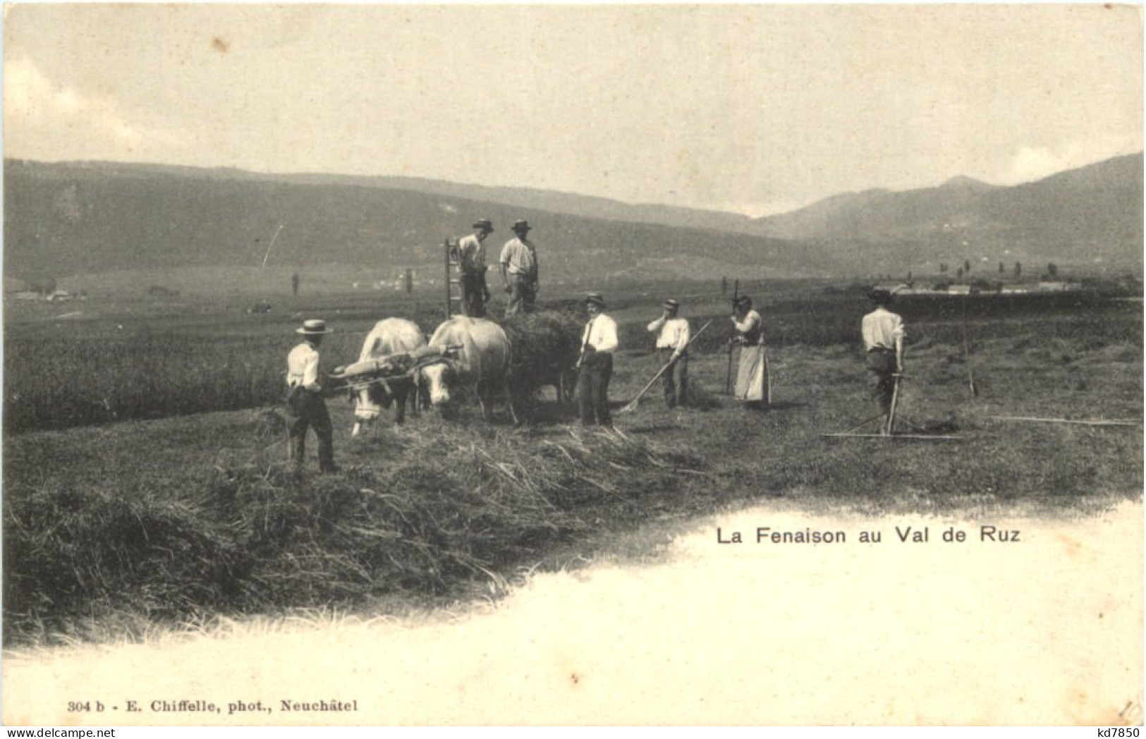 La Fenaison Au Val De Ruz - Autres & Non Classés