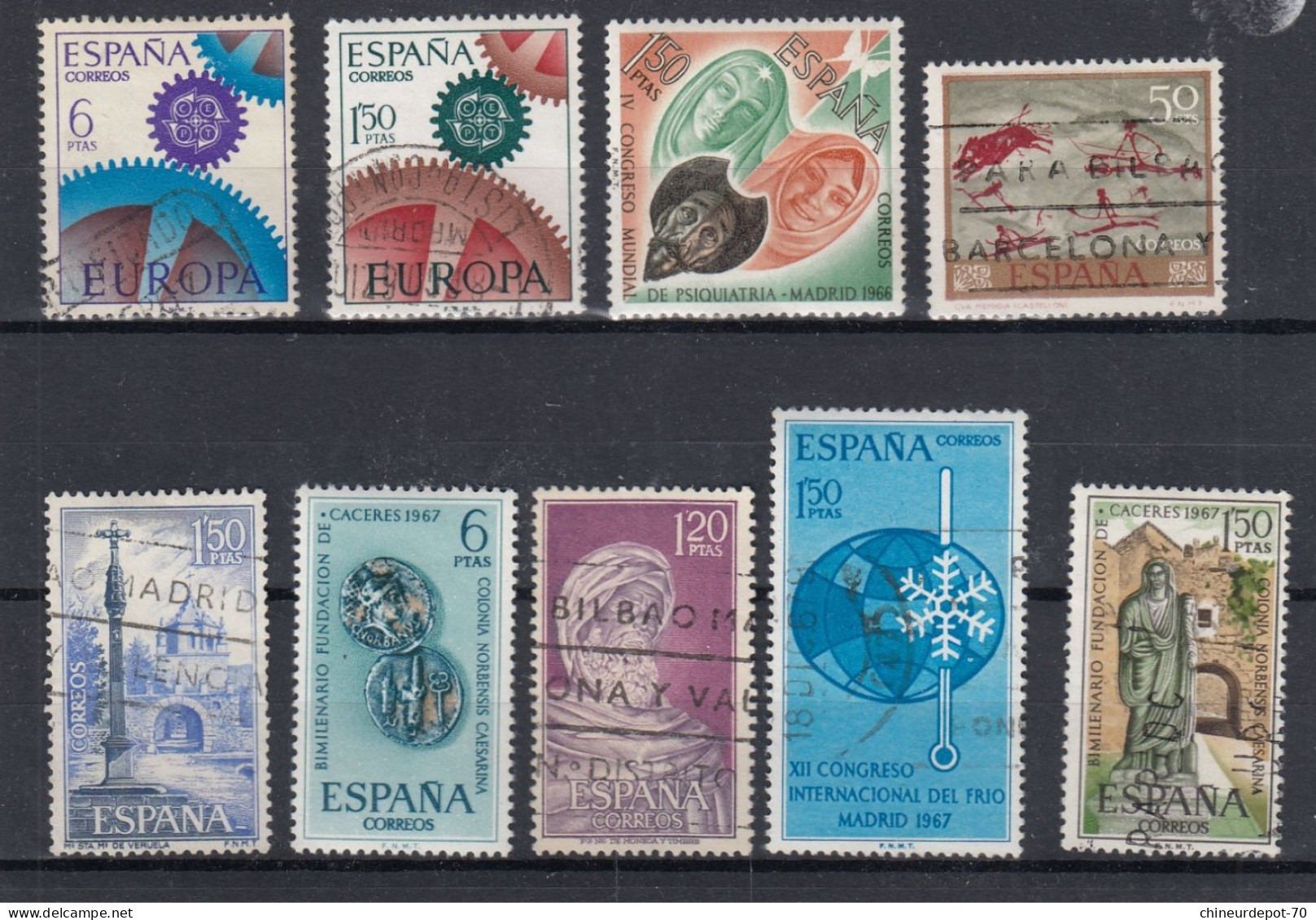 TIMBRES ESPANA ESPAGNE SPAIN NON Classés - Otros & Sin Clasificación