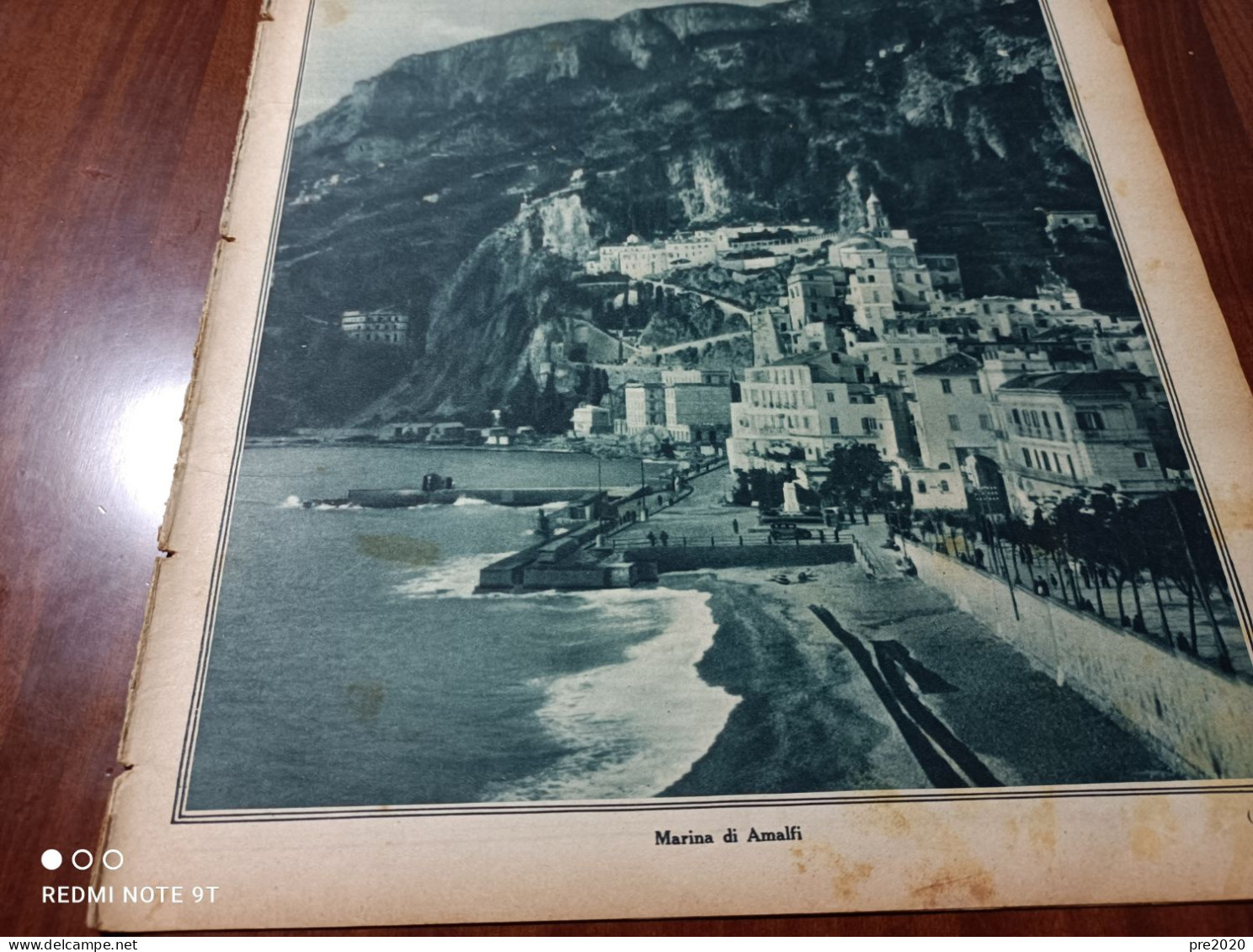 L’ITALIA MARINARA 1933 MARINA DI AMALFI MOLFETTA - Sonstige & Ohne Zuordnung