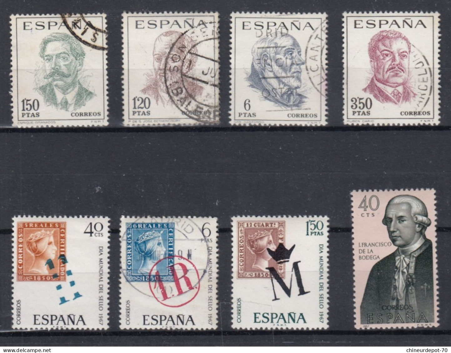 TIMBRES ESPANA ESPAGNE SPAIN NON Classés - Other & Unclassified