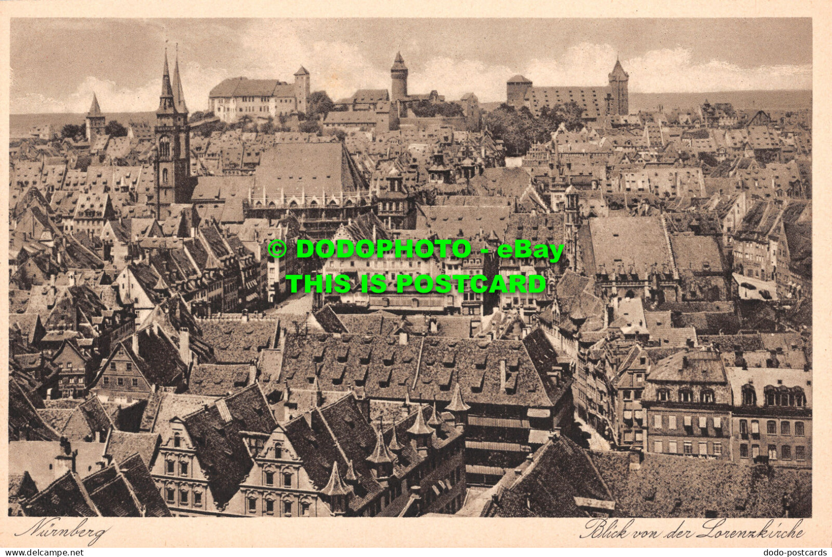 R499299 Nurnberg. Blick Von Der Lorenzkirche. S. Soldan Sche. A. Zemsch - Welt