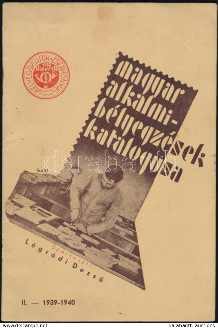 Légrádi Dezső: 1939-1940 Magyar Alkalmi Bélyegzések Katalógusa - Autres & Non Classés
