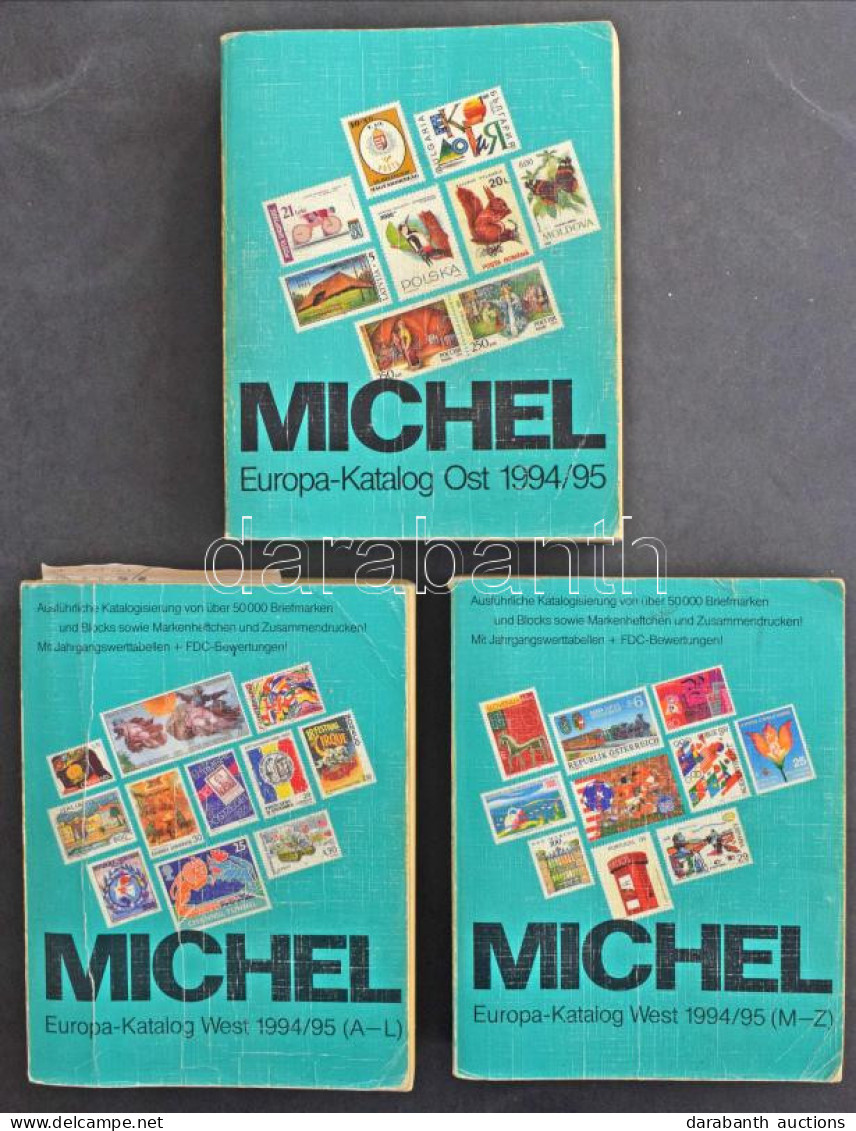 Michel Nyugat-Európa 1994/95 I-II. + Kelet-Európa 1994/95 - Other & Unclassified