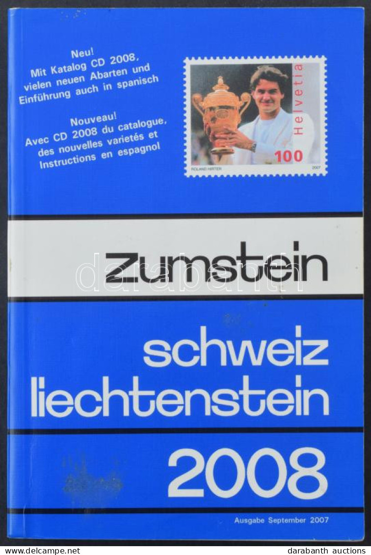 2008 Zumstein Schweiz-Liechtenstein Katalógus - Other & Unclassified