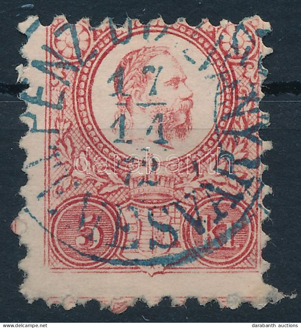 O "PÉNZ-(UT)ALVÁNY / TEMESVÁR" Kék / Blue (Gudlin 350p) - Other & Unclassified