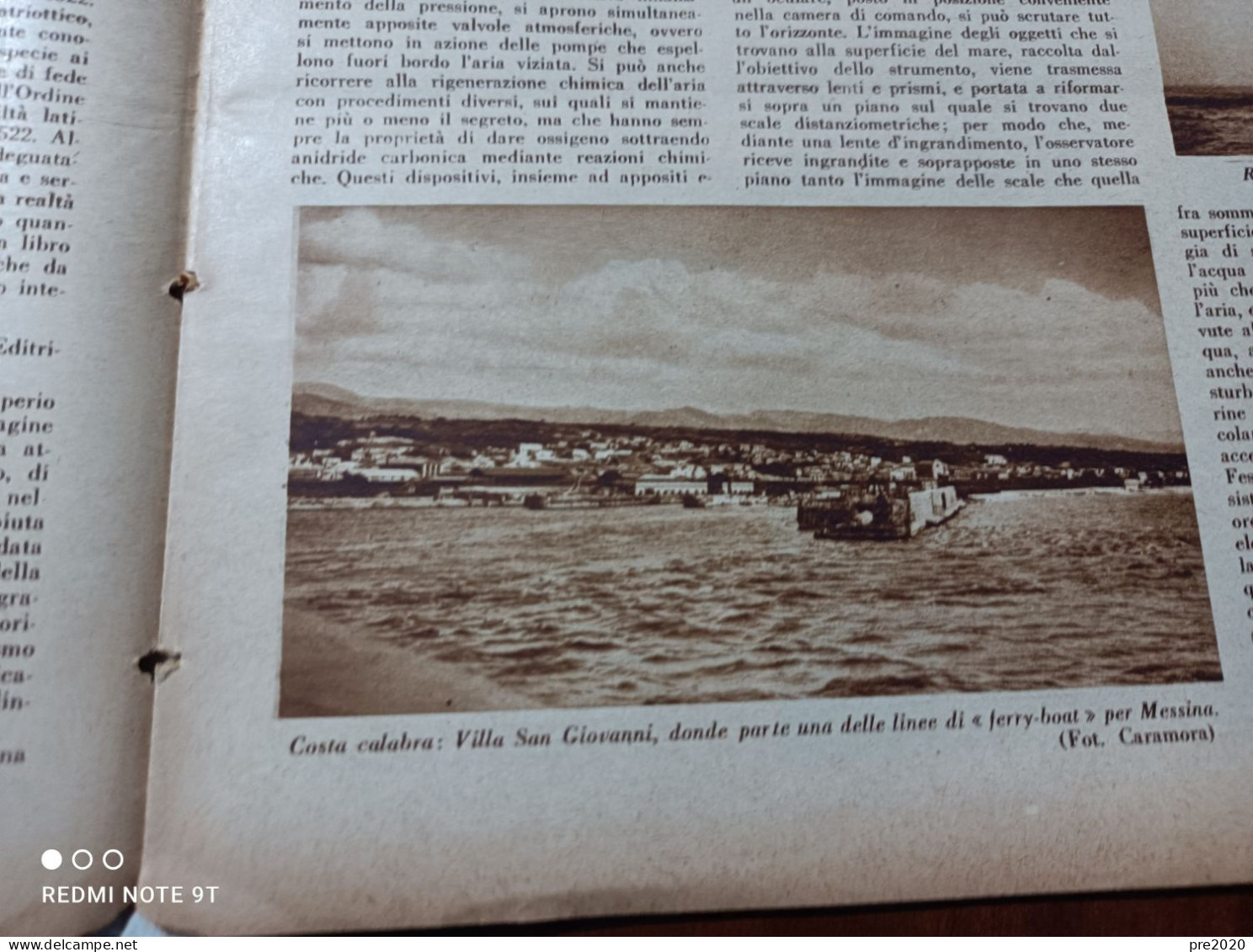 L’ITALIA MARINARA 1933 CASERTA VILLA SAN GIOVANNI TONNARA DI PORTO TORRES - Otros & Sin Clasificación