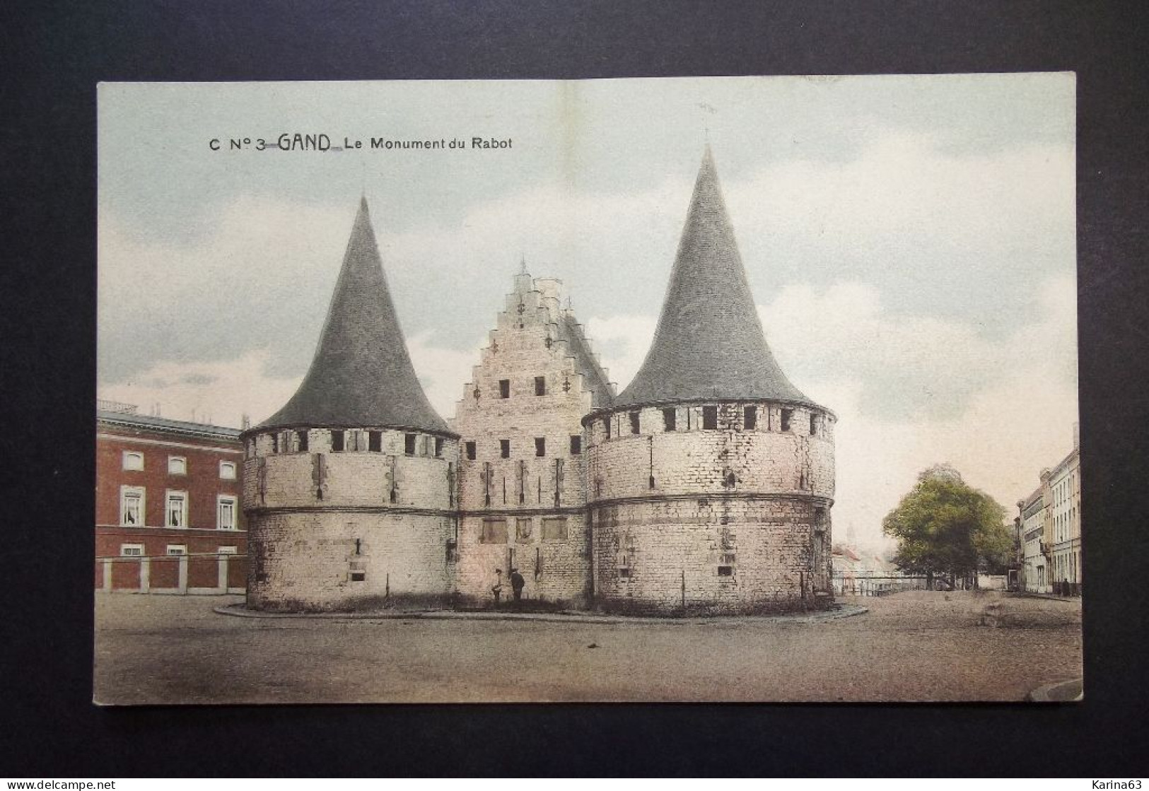 België - Belgique - CPA  - Gent  Gand - Le Monument Du Rabot - Unused Card - Gent