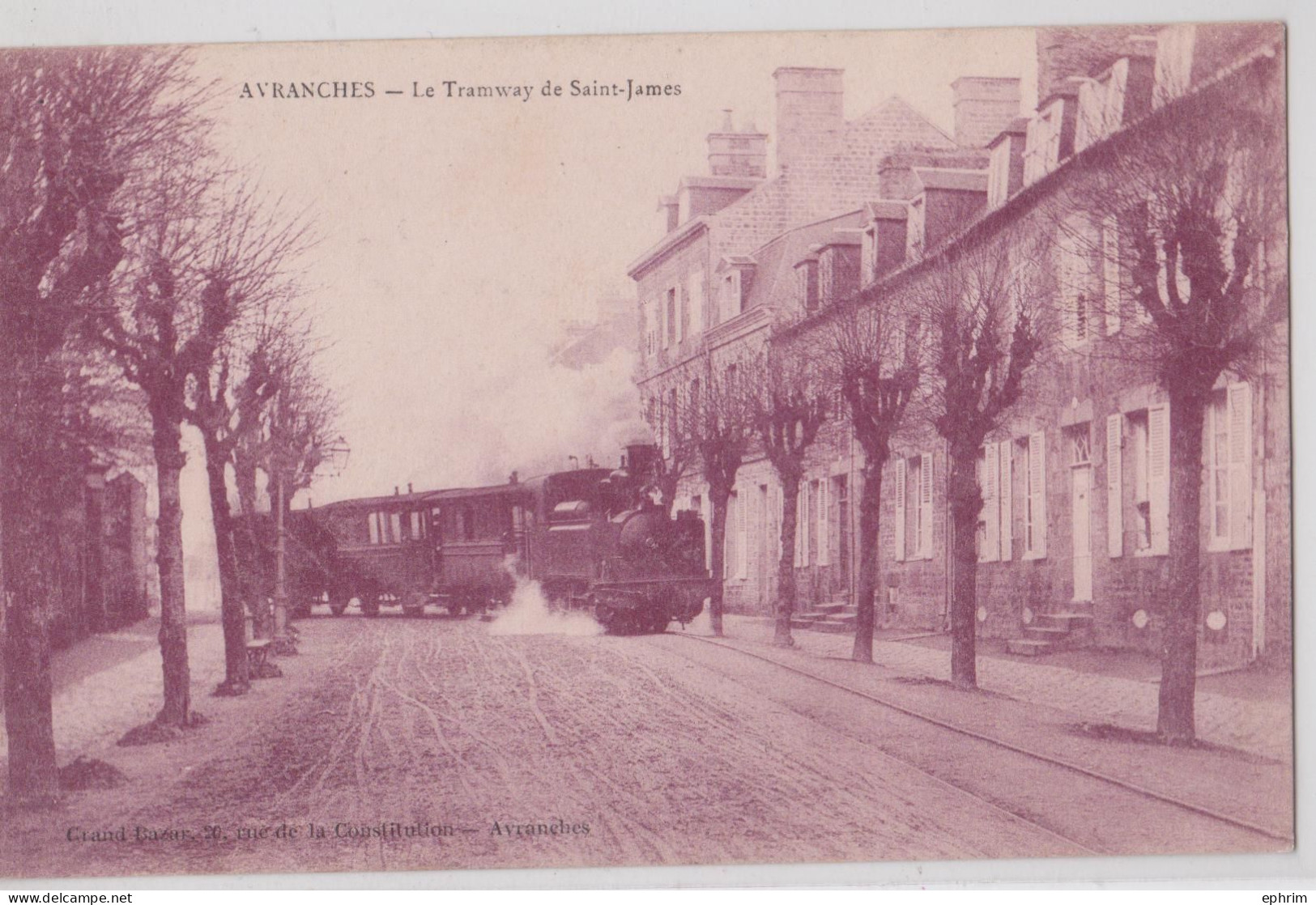 Avranches Le Tramway De Saint-James Petit Train Tortillard - Avranches
