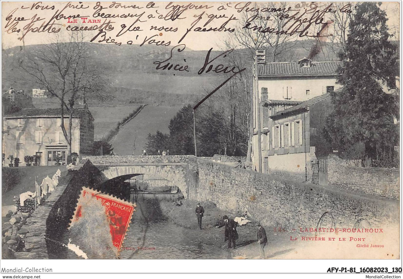 AFYP1-81-0066 - Le Tarn - La Bastide-rouairoux - La Rivière Et Le Pont - Otros & Sin Clasificación