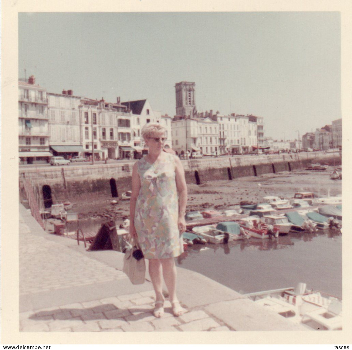 PHOTO ORIGINALE AL 2 - FORMAT 8.8 X 8.8 - CHARENTE MARITIMES - LA ROCHELLE - 1969 - Orte