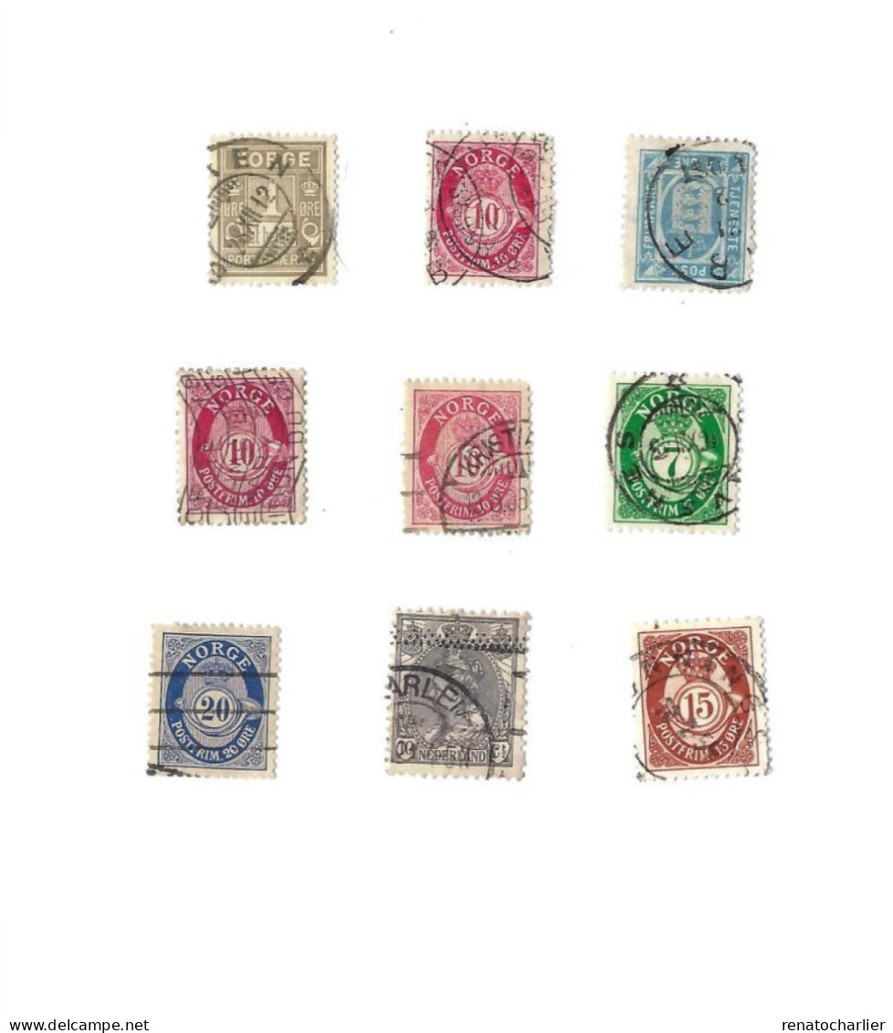 Collection De 75 Timbres  Oblitérés. - Sammlungen