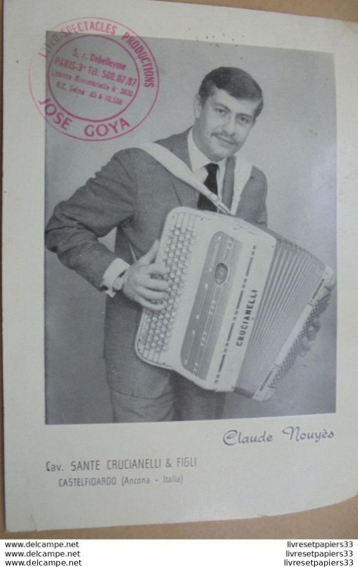 Claude Nouyes - Jose Goya L'Inter-Spectacles Productions - Cantanti E Musicisti