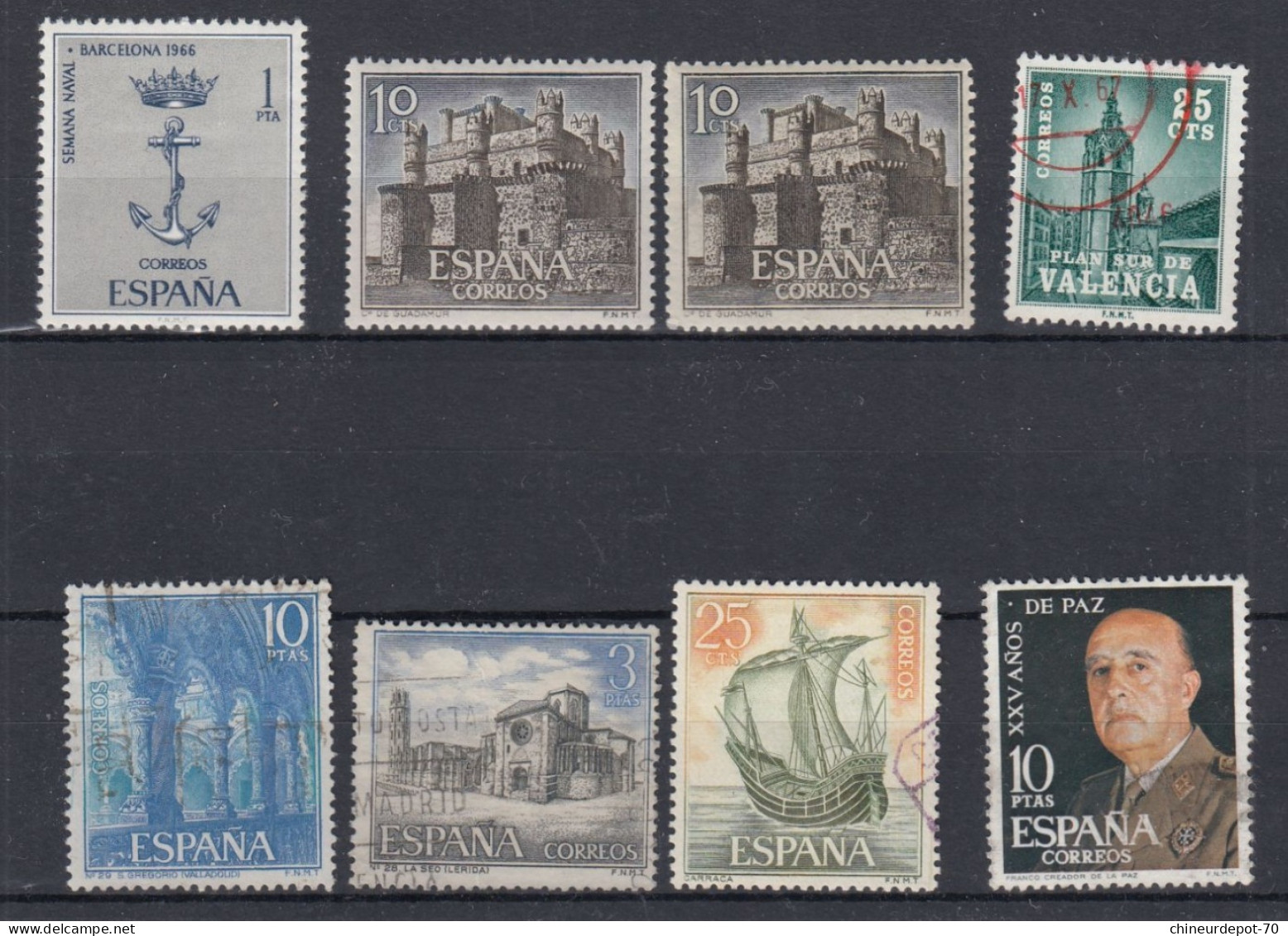 TIMBRES ESPANA ESPAGNE SPAIN NON Classés - Other & Unclassified