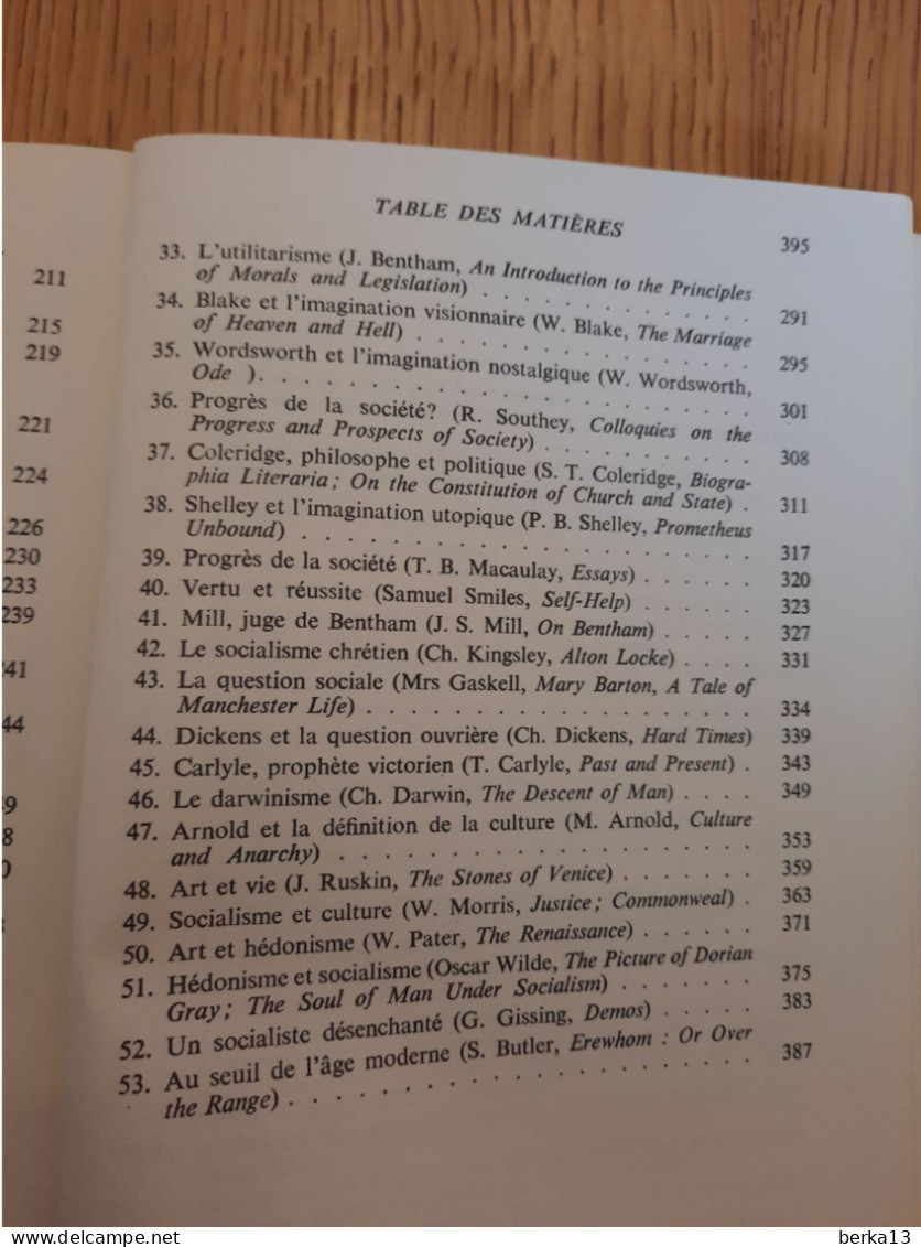 Histoire Des Idées En Grande-Bretagne VITOUX 1970 - Historia