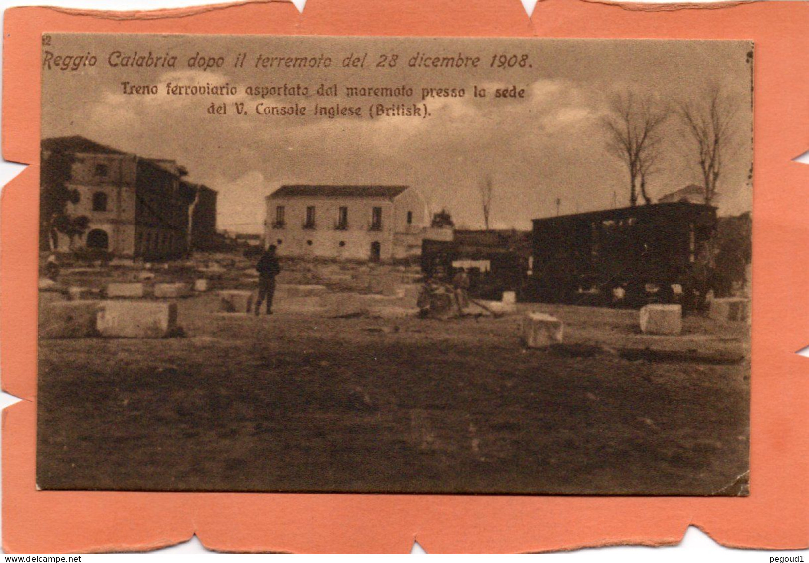 REGGIO CALABRIA  (ITALIE)   " IL TERREMOTO DEL 28 DICEMBRE 1908 "   Achat Immédiat - Reggio Calabria