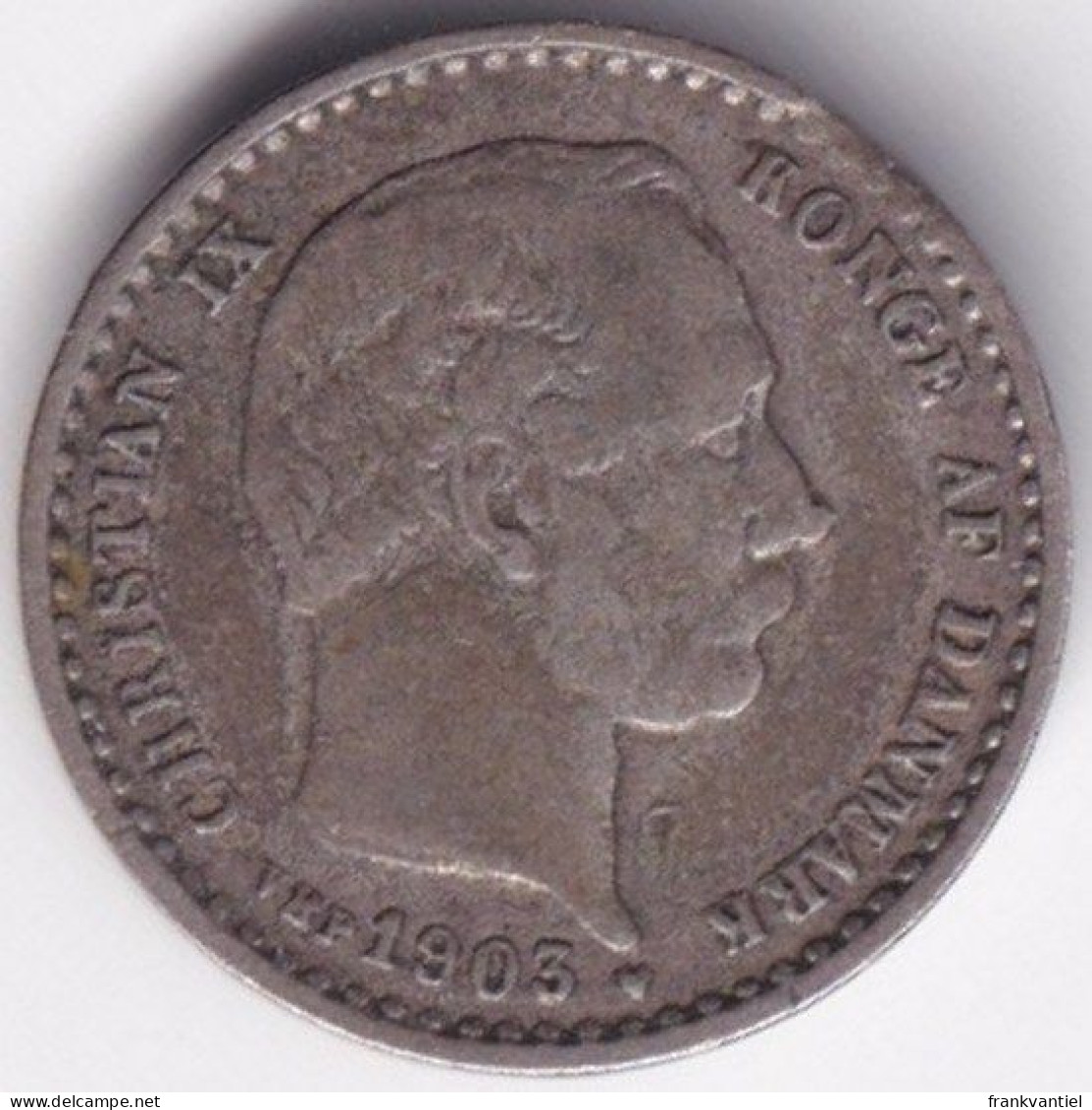 Denmark KM-795 10 øre 1903 - Danimarca