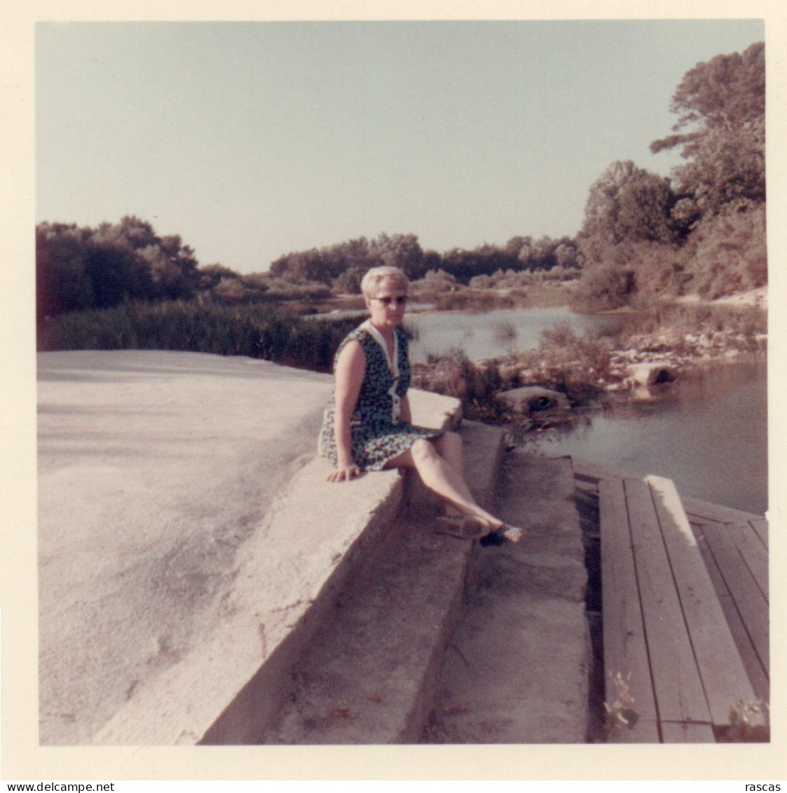 PHOTO ORIGINALE AL 2 - FORMAT 8.8 X 8.8 - HERAULT - LE PONT DE LUNEL - 1969 - Orte