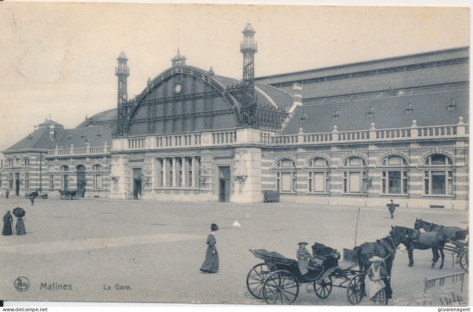 MECHELEN                 LA GARE.                                        ZIE AFBEELDINGEN - Malines