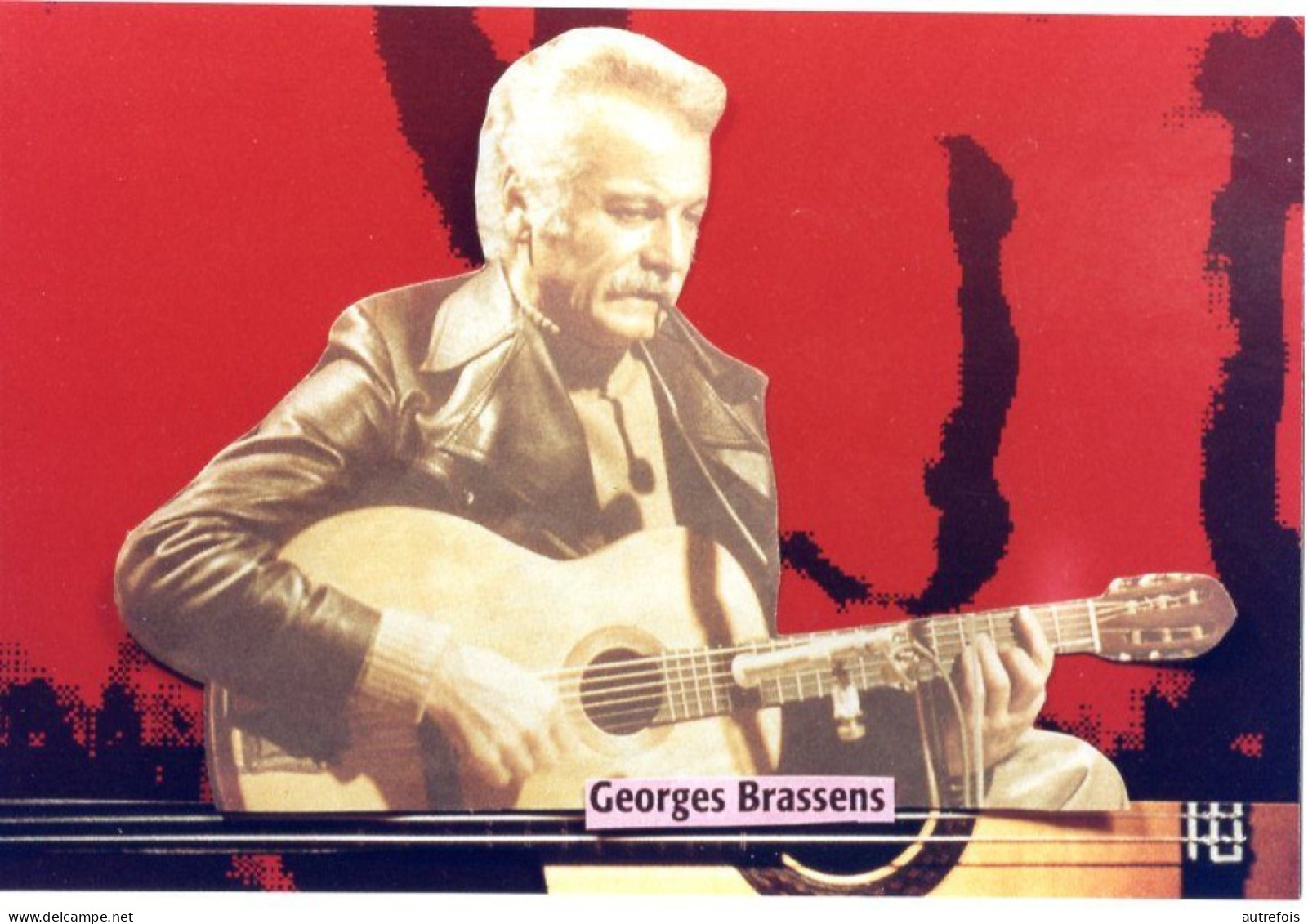 GEORGES BRASSENS CREATION J LARDIE -  TIRAGE LIMITE 100  EX  -  EDITIONS DU TRIANGLE - Artisti