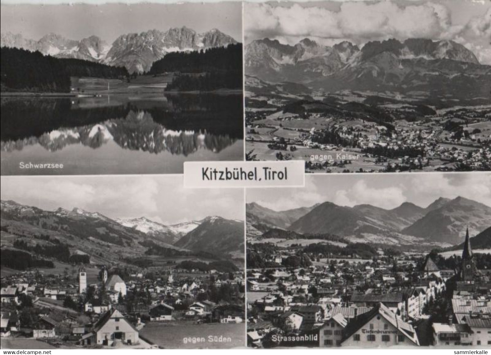 80859 - Österreich - Kitzbühel - U.a. Schwarzsee - Ca. 1965 - Kitzbühel