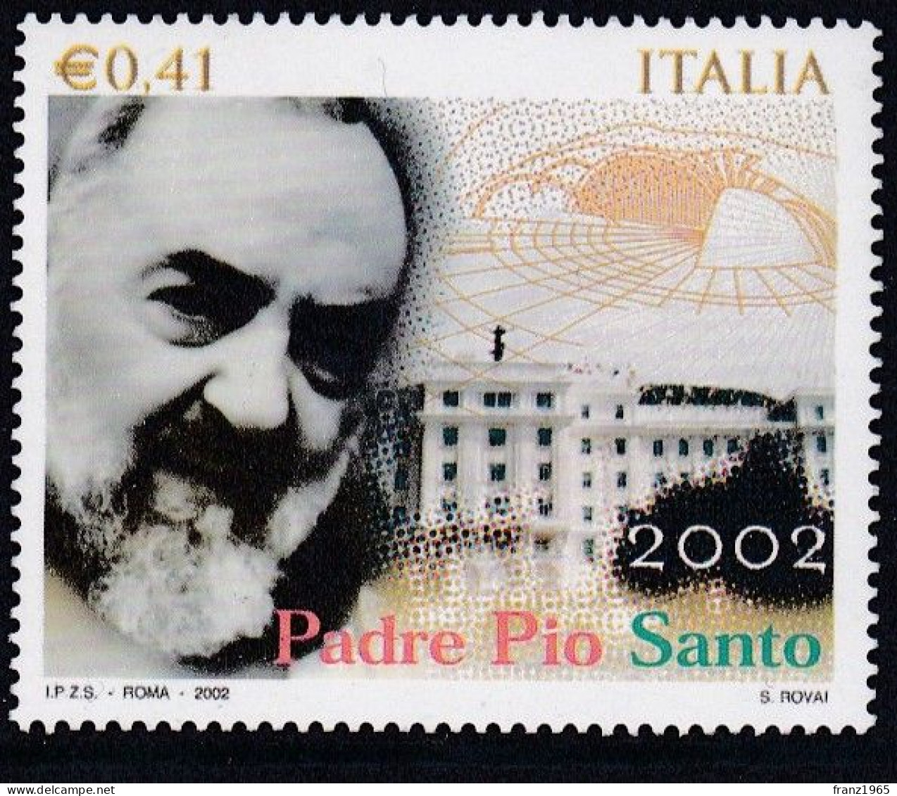 Canonisation Of Father Padre Pio Santo - 2002 - 2001-10: Nieuw/plakker