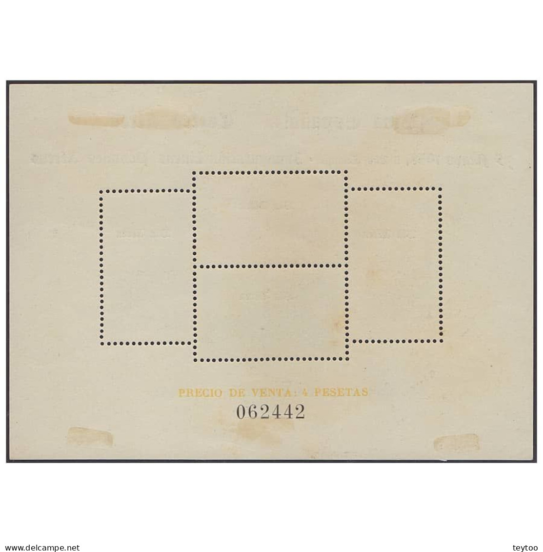 C2541.2# España 1938. HB Catedrales Sobrecargada (MH) ED_95a - Ongebruikt