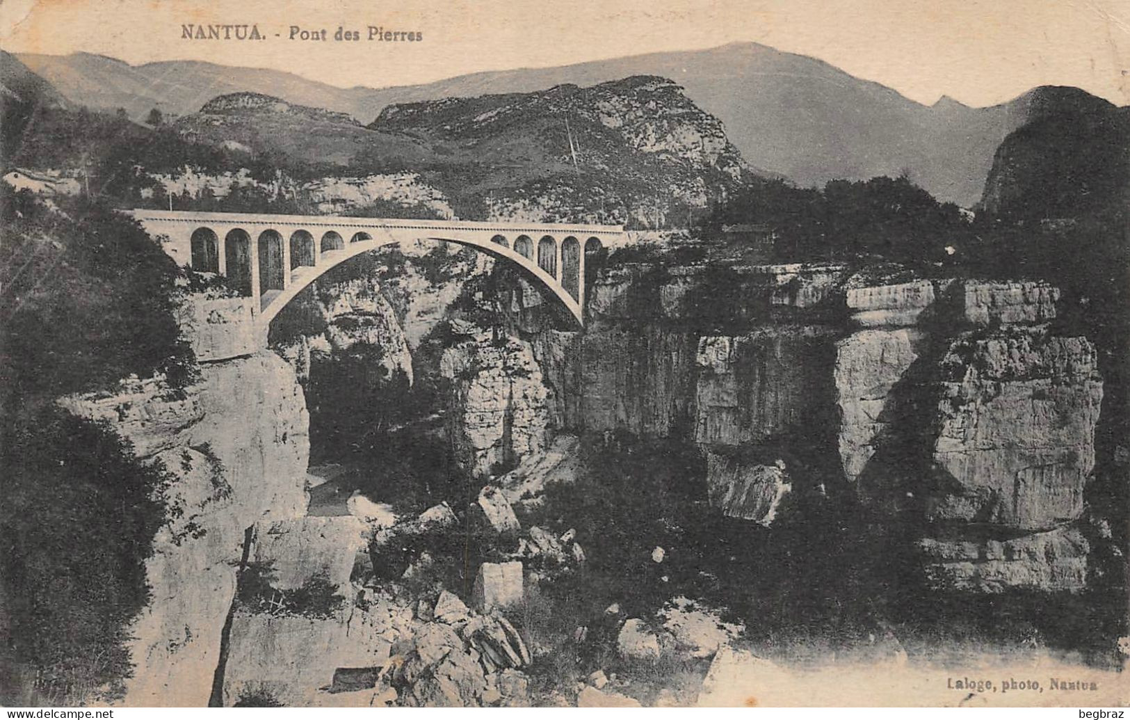 NANTUA    PONT DE PIERRES - Nantua