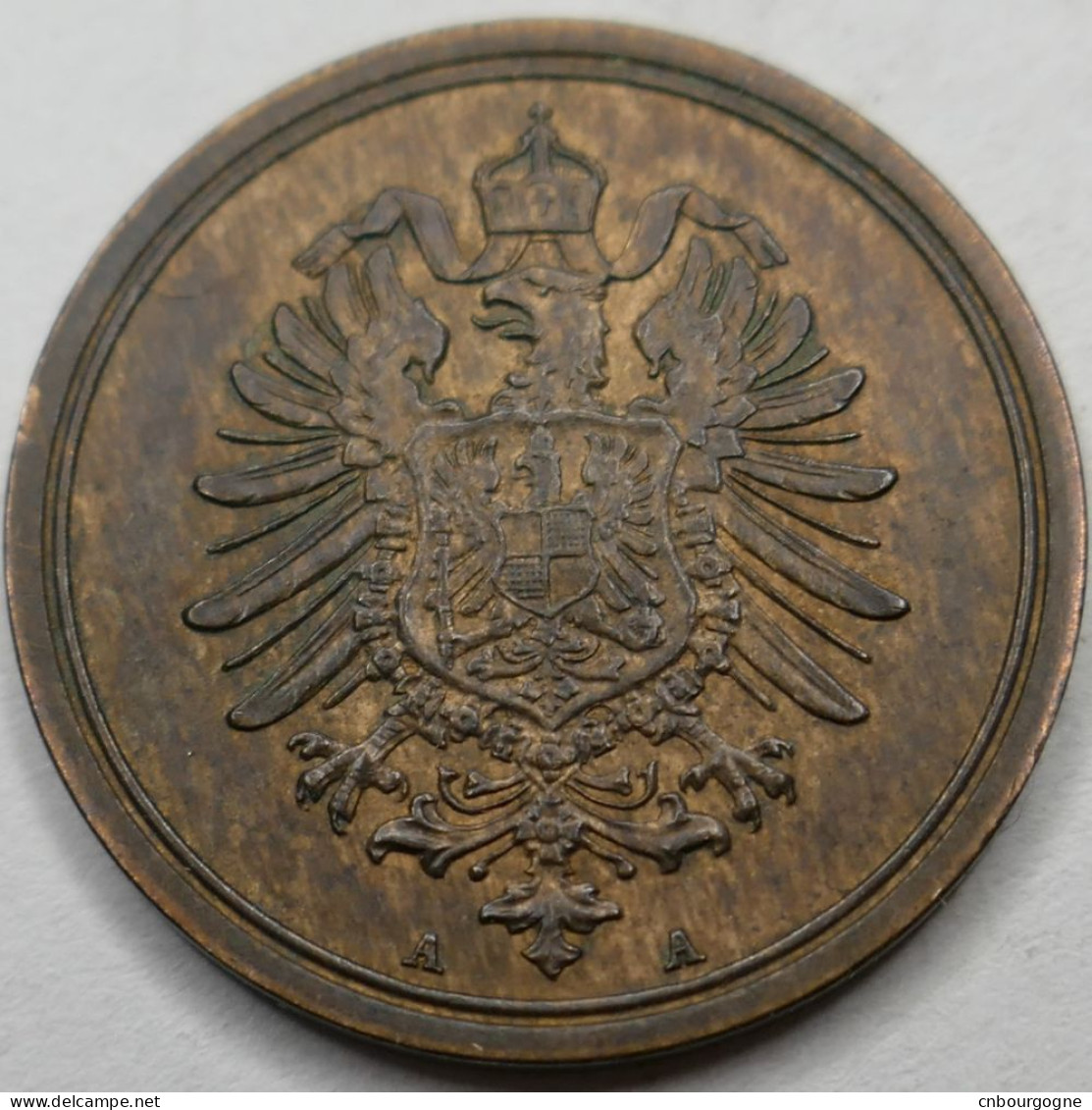 Allemagne - Empire - Guillaume Ier - 1 Pfennig 1885 A - SUP/AU58 - Mon5446 - 1 Pfennig