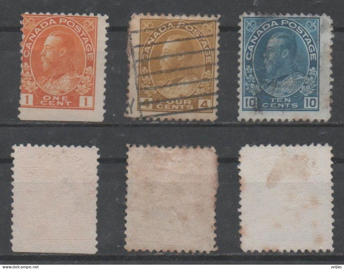 Canada, Used, 1922, George V - Gebruikt