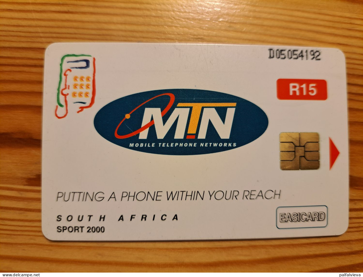 Phonecard South Africa, MTN - Sport, Fencing, Cycling, Gymnastic, Horse Riding, Boxing - Afrique Du Sud