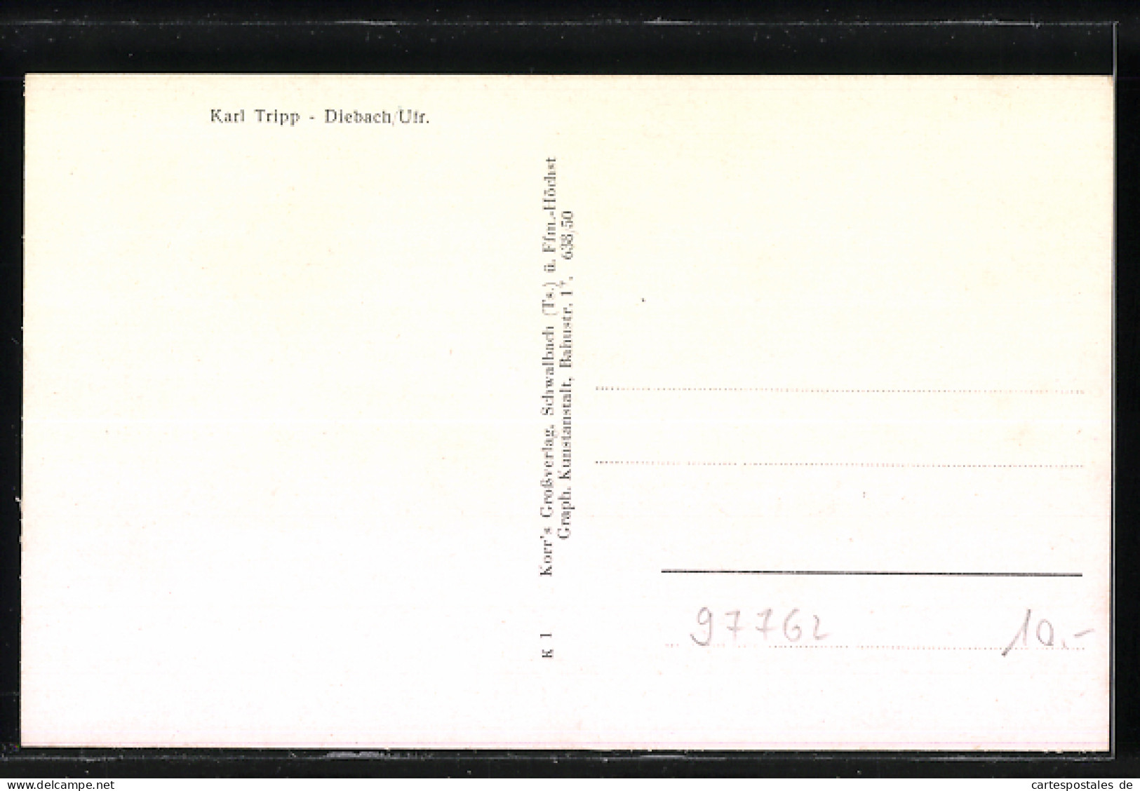 AK Diebach /Ufr., Panorama Im Winter  - Other & Unclassified