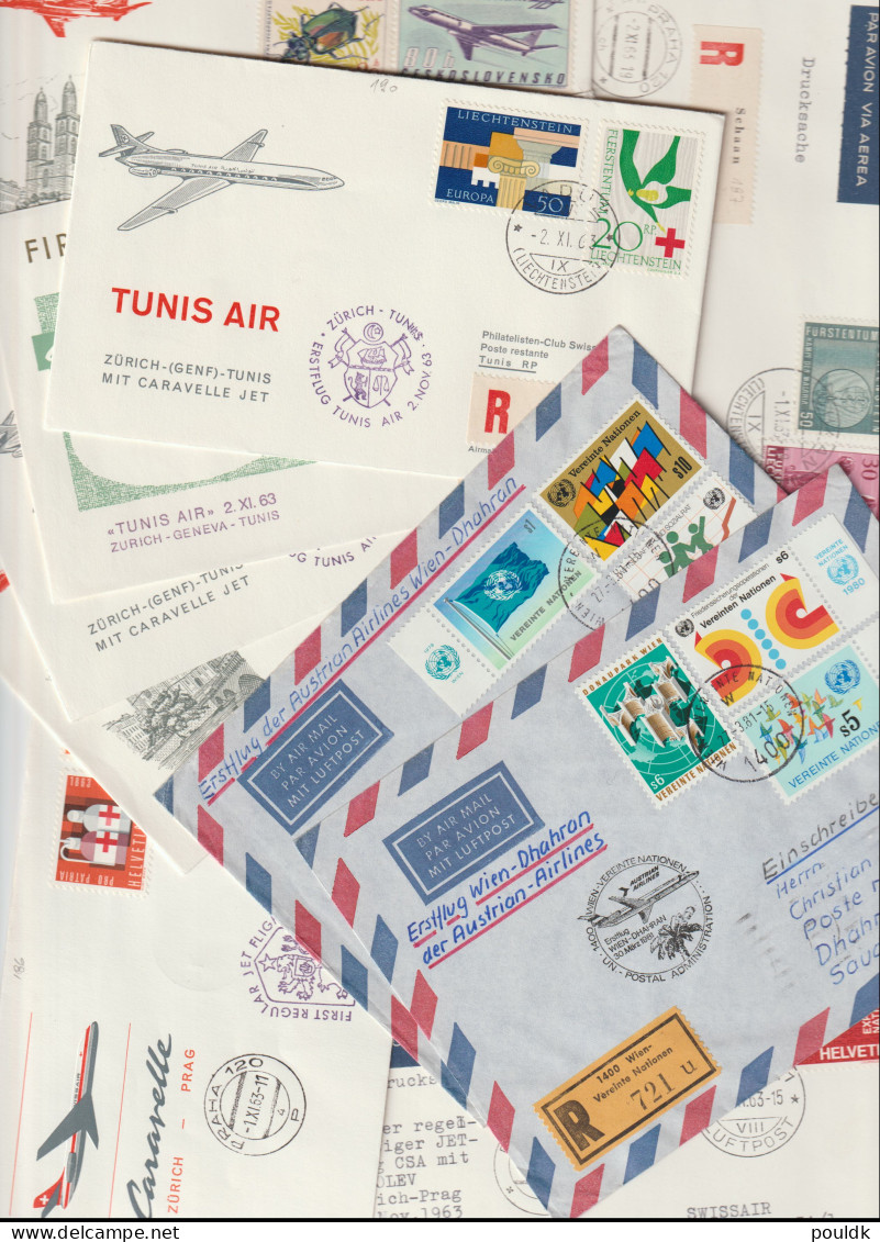 50 Covers With Airlines Theme, Anything Can Be Here. Postal Weight Approx 270 Gramms. Please Read Sales Con - Aerei