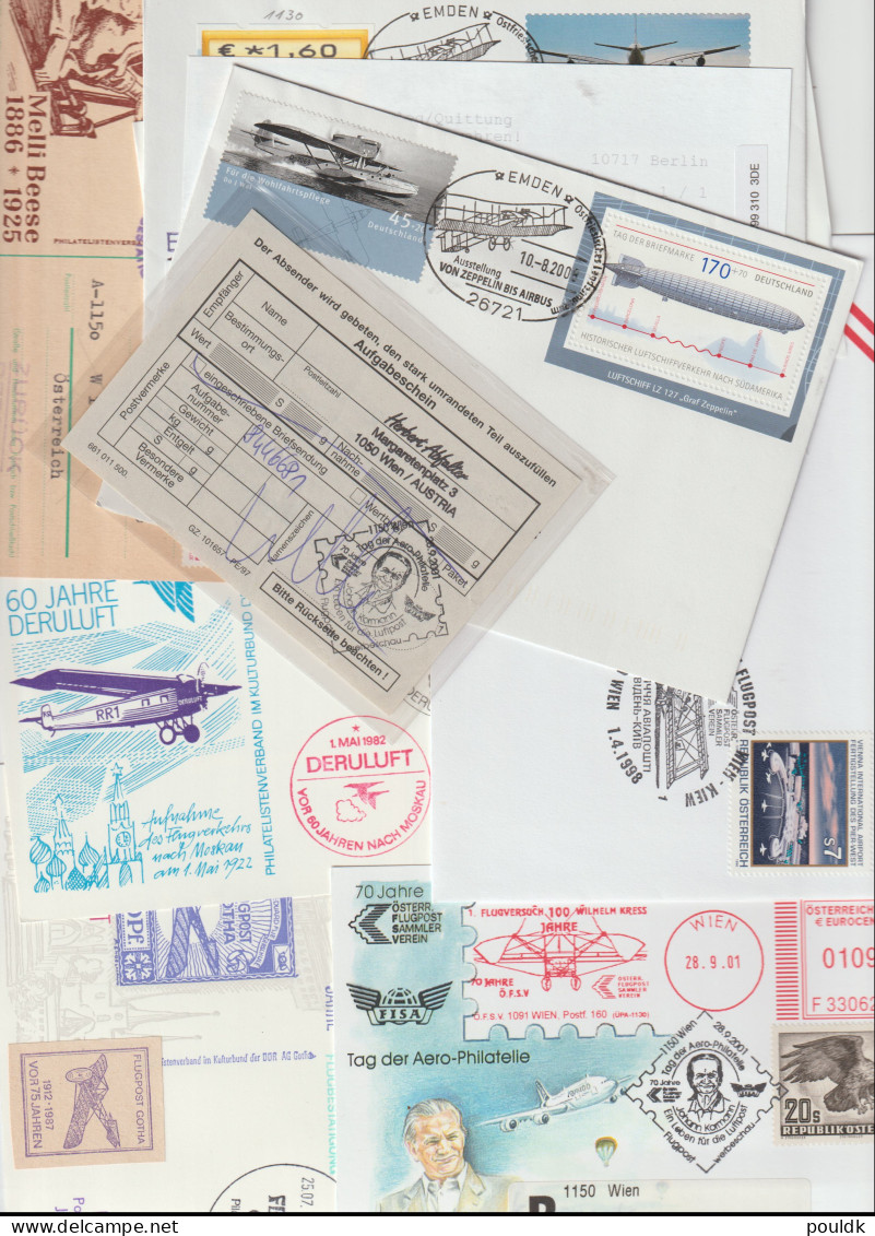 50 Covers With Airlines Theme, Anything Can Be Here. Postal Weight Approx 270 Gramms. Please Read Sales Con - Aerei