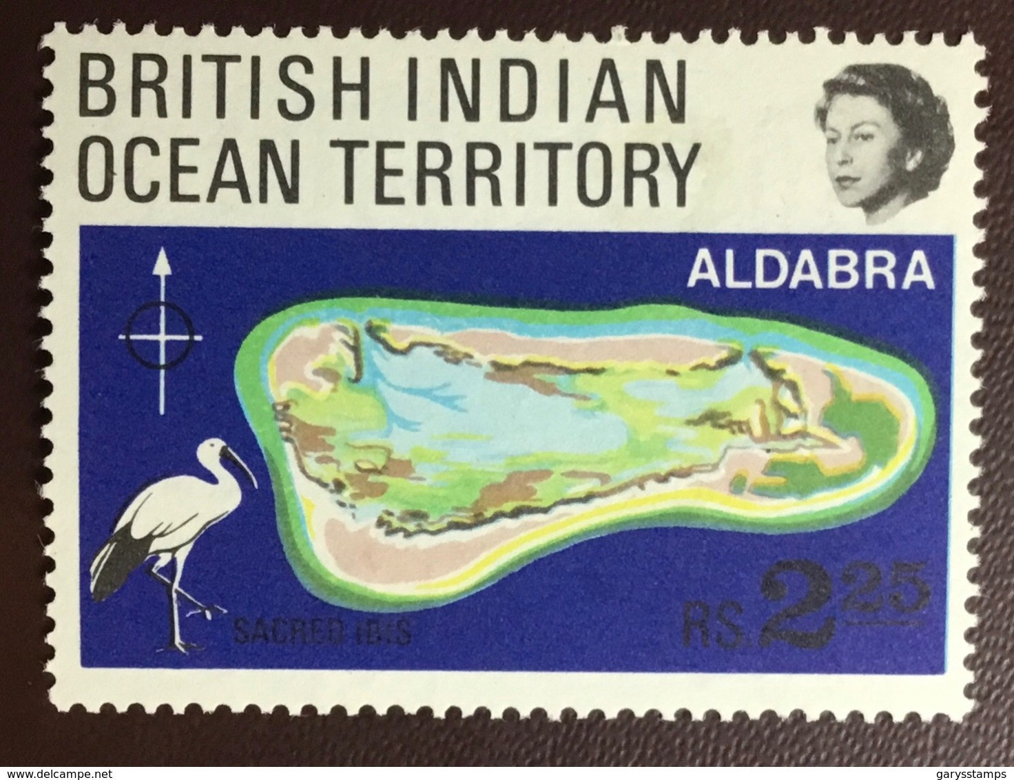 British Indian Ocean Territory BIOT 1969 Aldabra Coral Atolls Birds MNH - Territorio Britannico Dell'Oceano Indiano