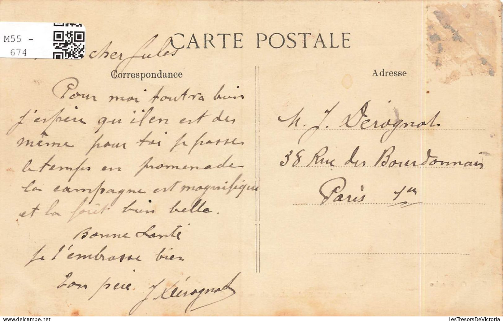 FRANCE - Nogent Aux Bois (Loiret) - Les Casernes - L'Abreuvoir - Vue Générale - Carte Postale Ancienne - Montargis