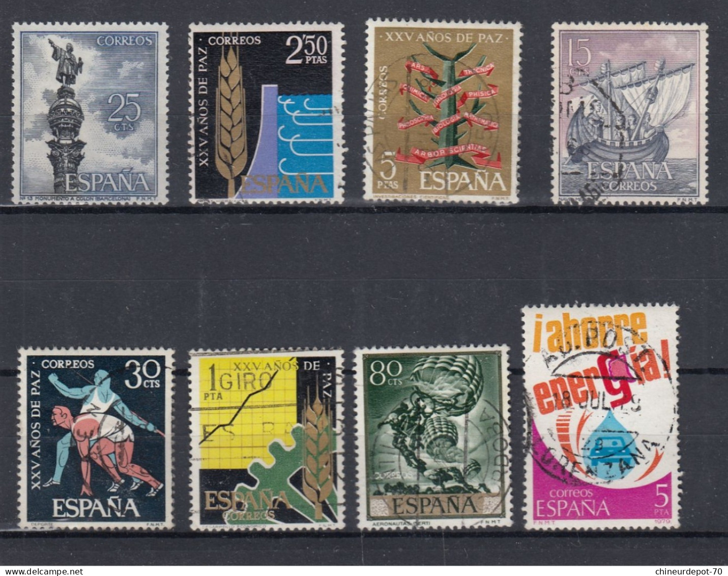 TIMBRES ESPANA ESPAGNE SPAIN NON Classés - Other & Unclassified