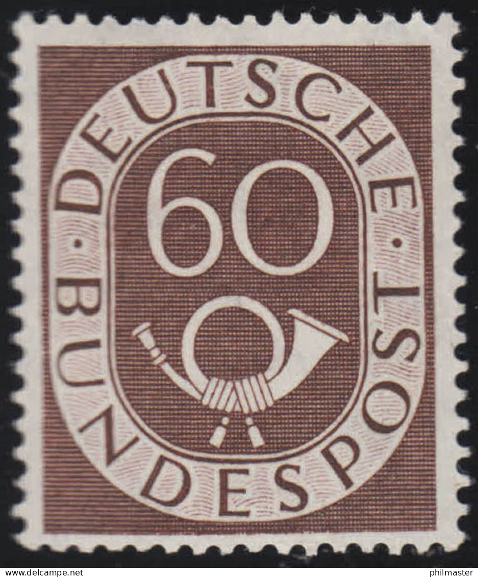 135 Posthorn 60 Pf ** Postfrisch - Unused Stamps