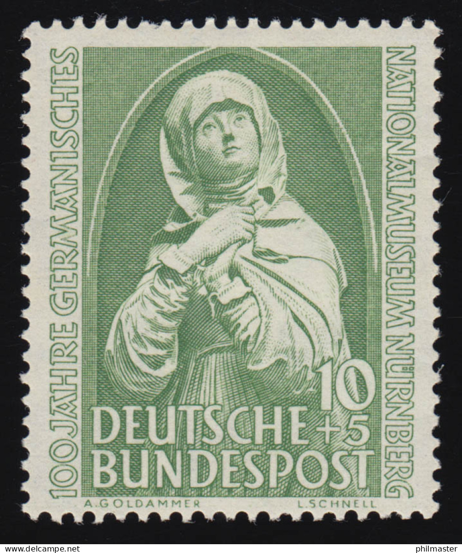 151 Germanisches Museum, ** Postfrisch - Neufs