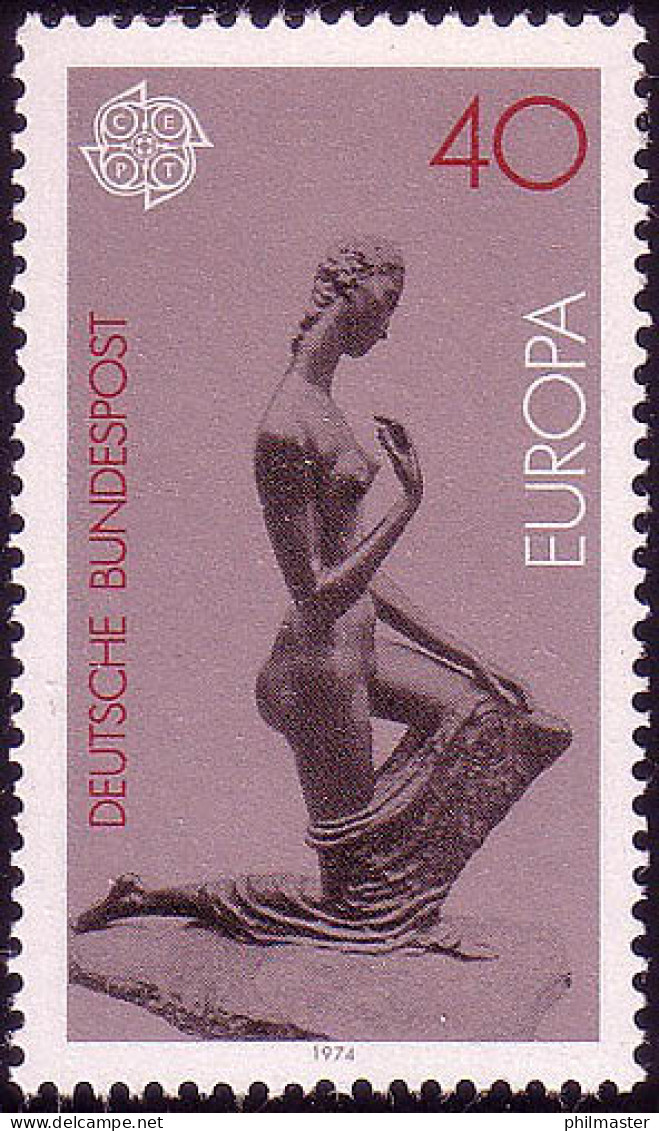 805 Europa 40 Pf Skulpturen ** Postfrisch - Neufs