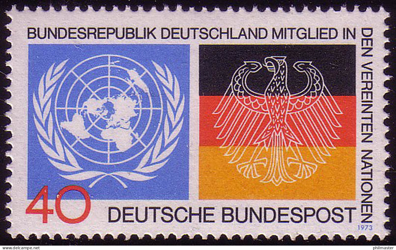 781 Deutschland UNO ** Postfrisch - Ungebraucht