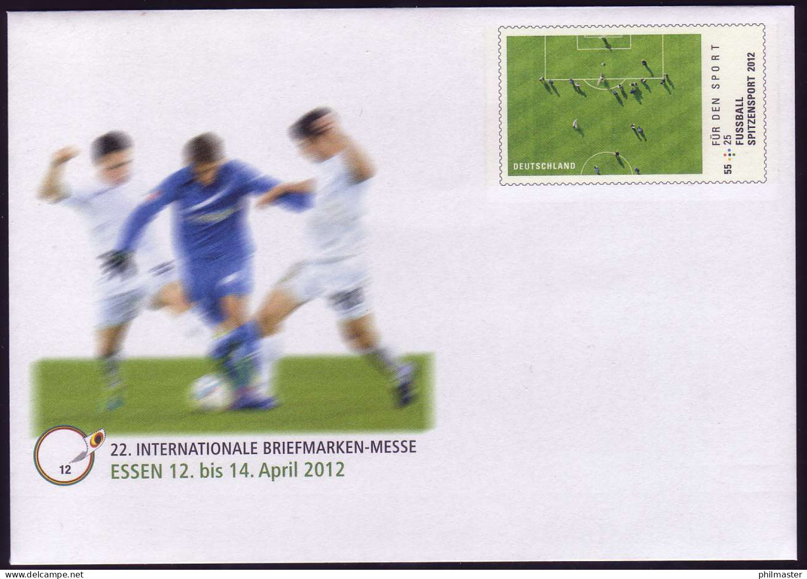 USo 264 Briefmarken-Messe Essen - Fußball 2012, **  - Sobres - Nuevos