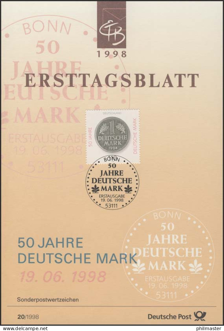 ETB 20/1998 Deutsche Mark - 1991-2000