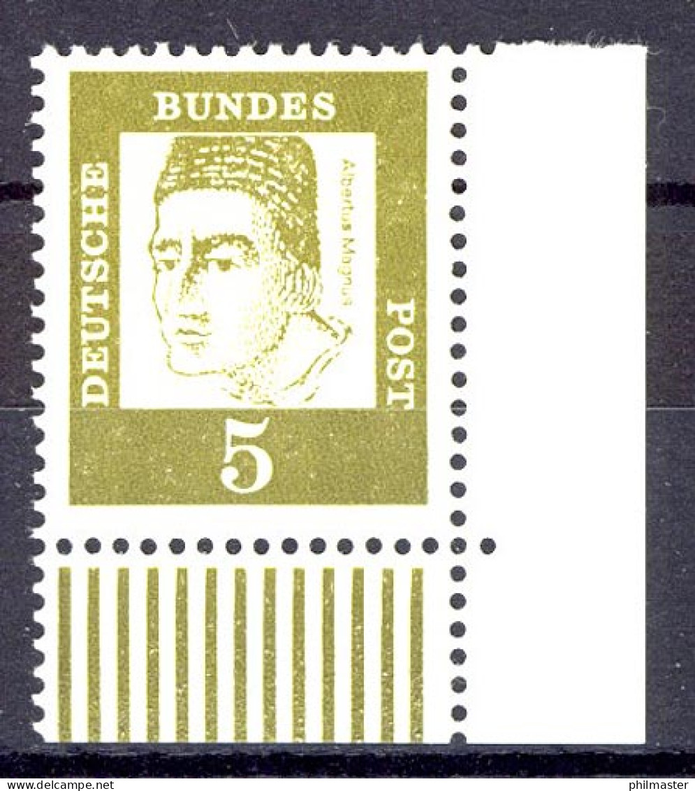 347x Bed. Deutsche 5 Pf Ecke Ur ** Postfrisch - Unused Stamps