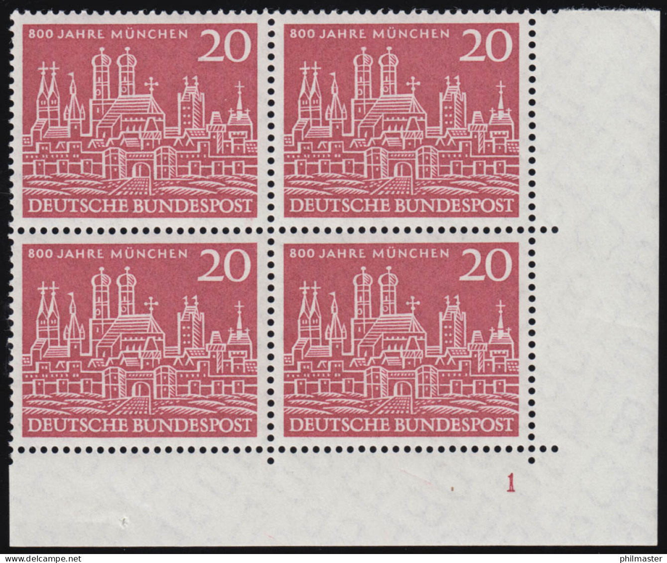 289 München ** Vbl FN1 - Unused Stamps