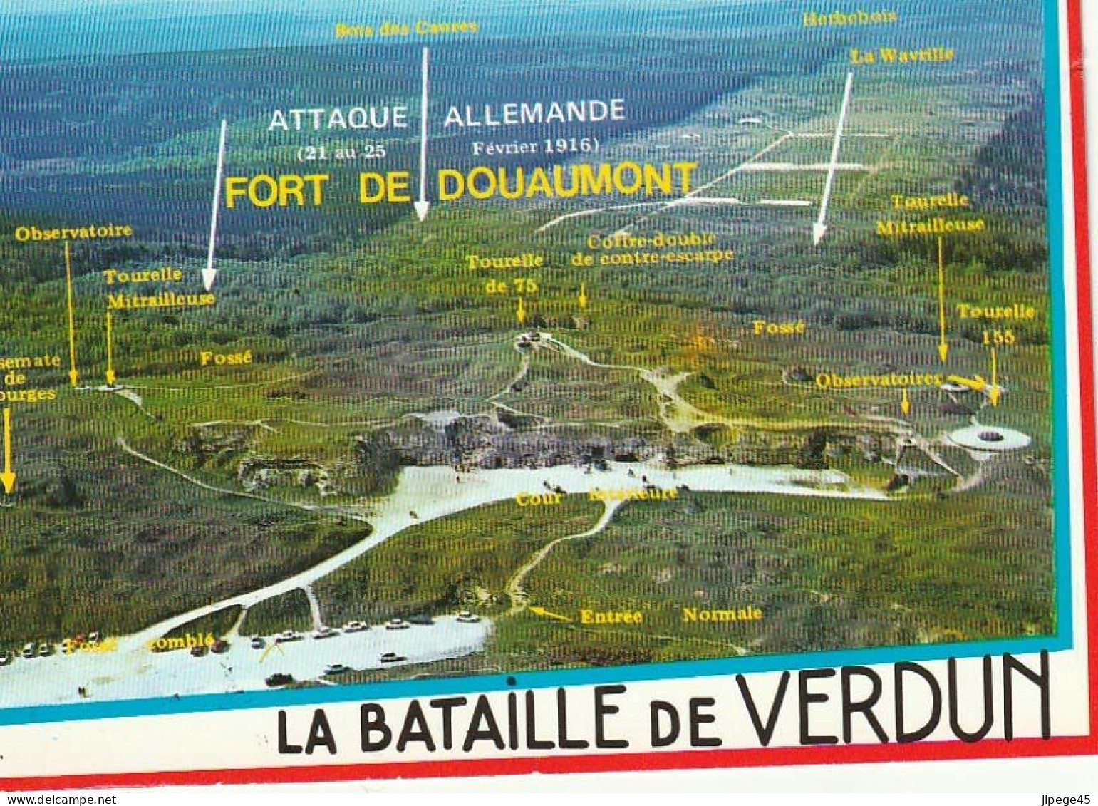 CPM - Bataille De Verdun - Fort De Douaumont - Guerre 1914-18