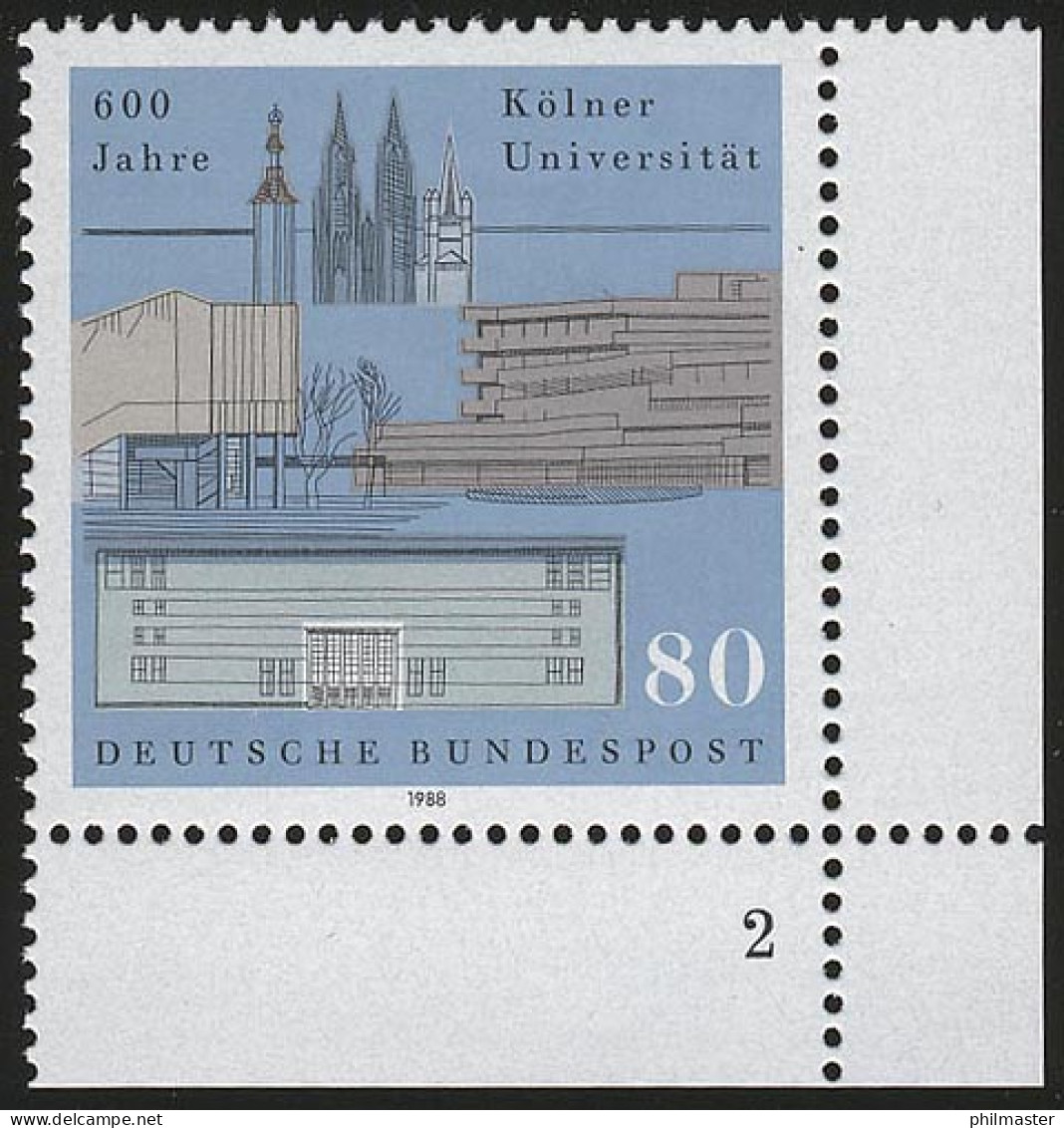 1370 Kölner Universität ** FN2 - Neufs