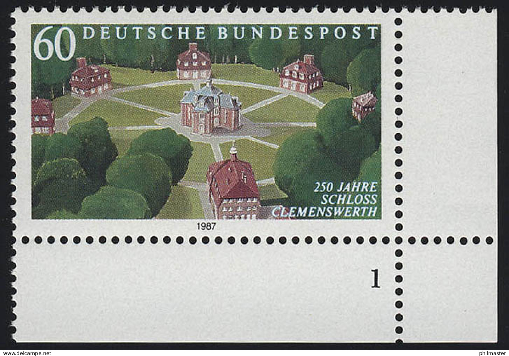 1312 Clemenswerth ** FN1 - Unused Stamps